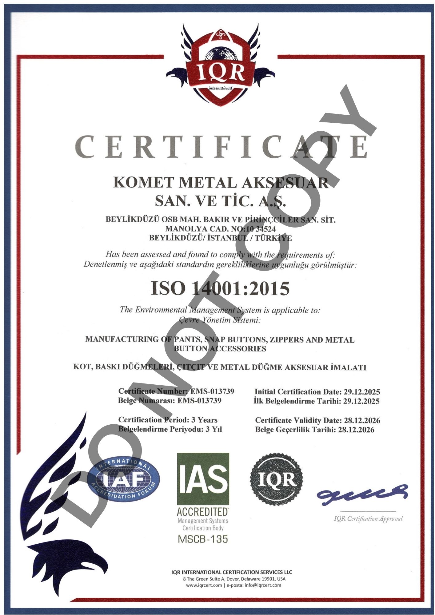ISO 14001