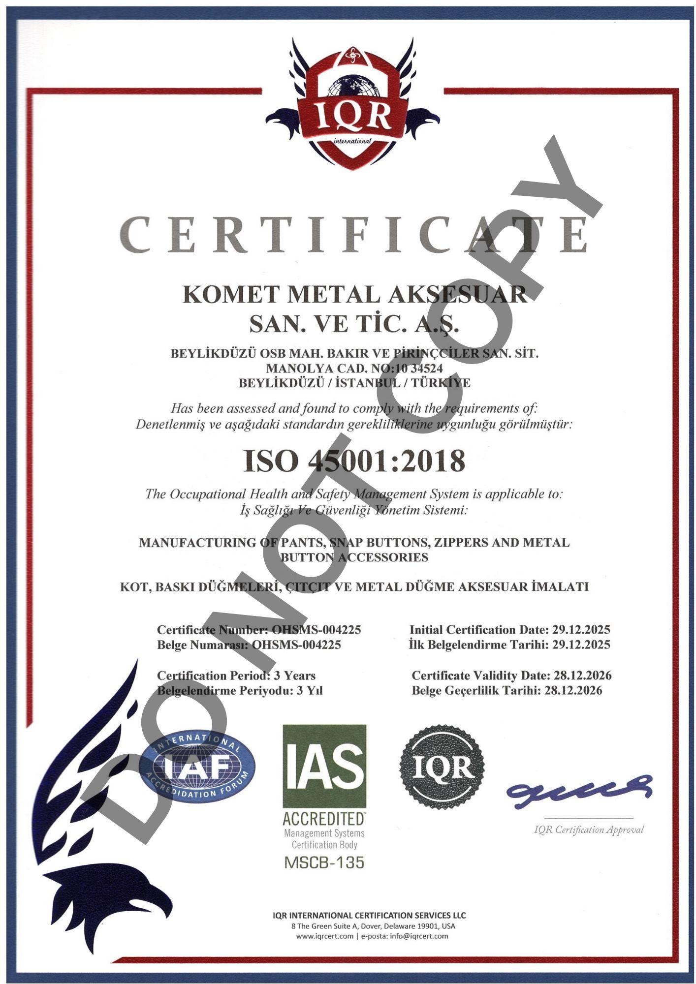 ISO 45001